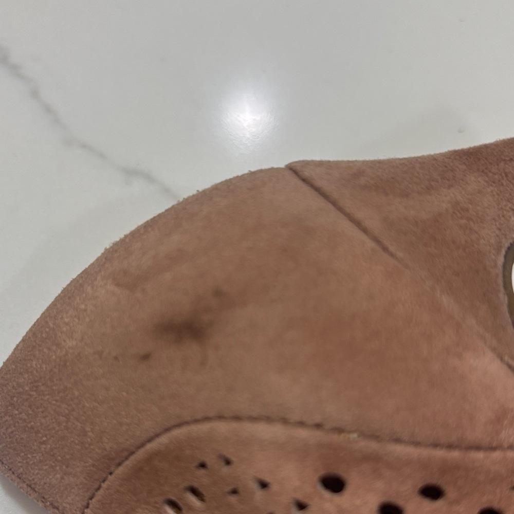Alfani Brown Perforated Pointed-Toe Pumps - Picture 16 of 16